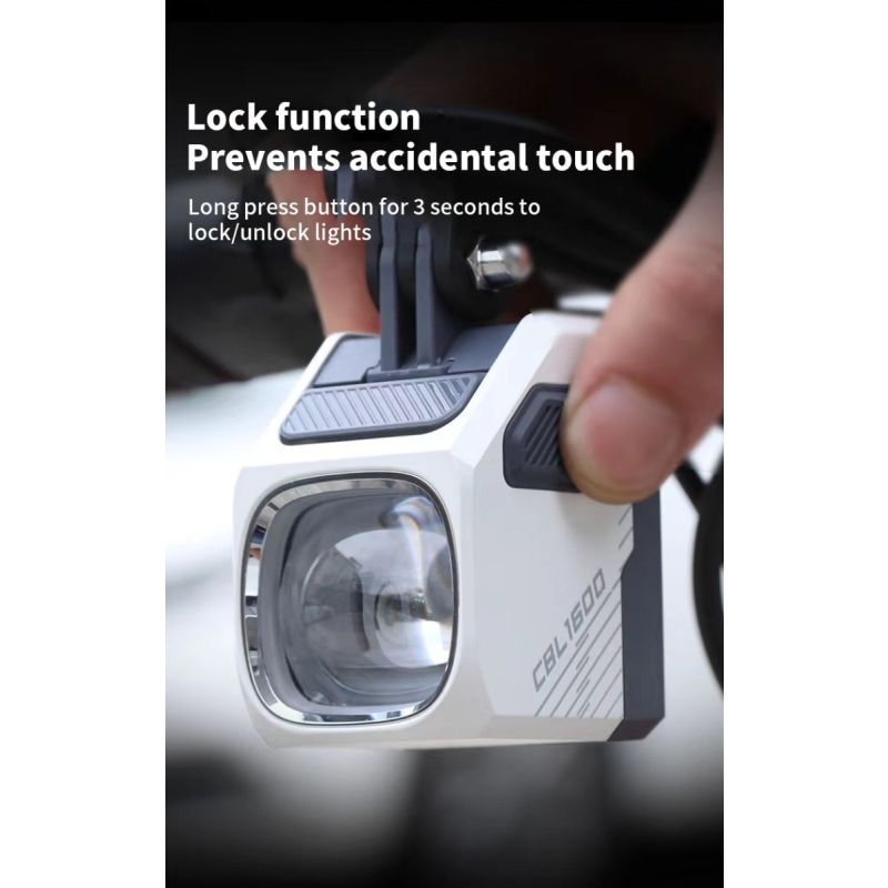 Magicshine CBL1600 wiszący kabel odcinający 1600 lumenów światło rowerowe LED dla bezpieczeństwa i widoczności