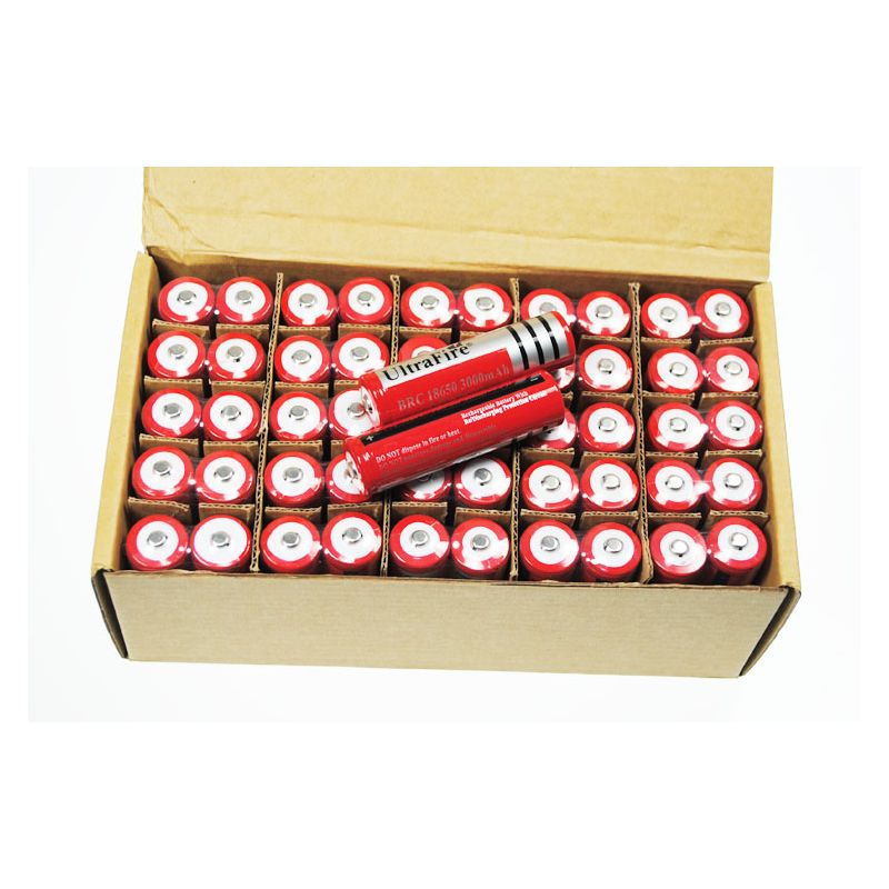 UltraFire BRC 3000MAH 3.7V Li-Ion bateria litowo-jonowa wysoka pojemność stabilne napięcie długa żywotność