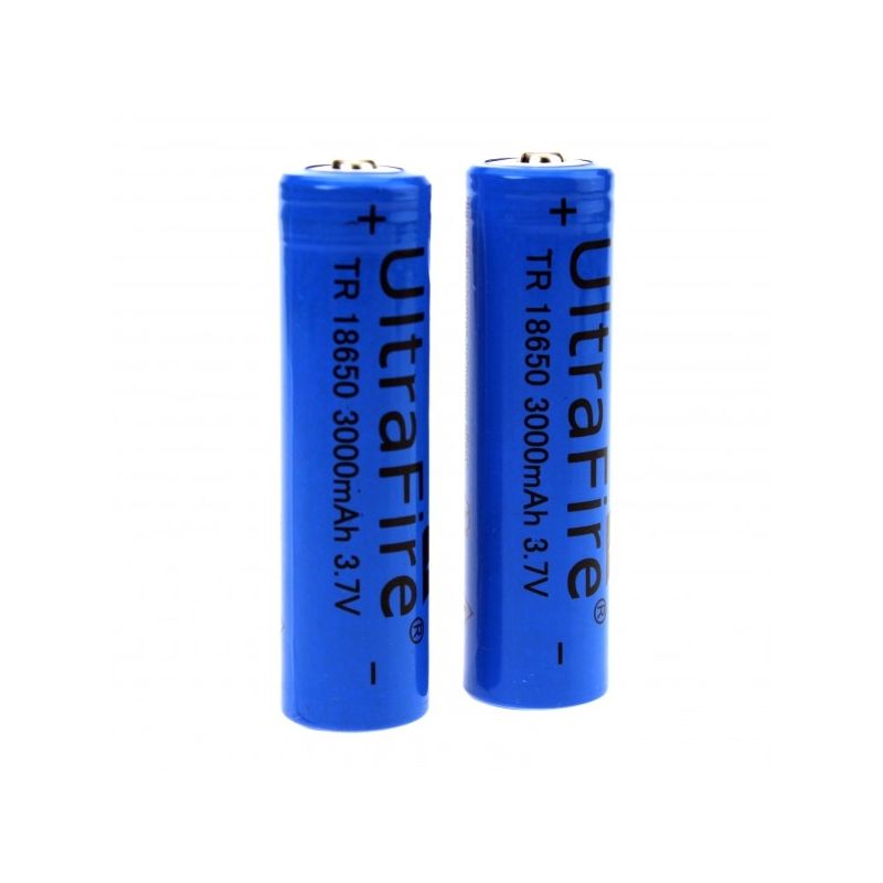 Ultrafire TR 3000mAh 3.7V Li-ion Bateria 18650 szybkie ładowanie wysoka pojemność do latarek i e-palenia