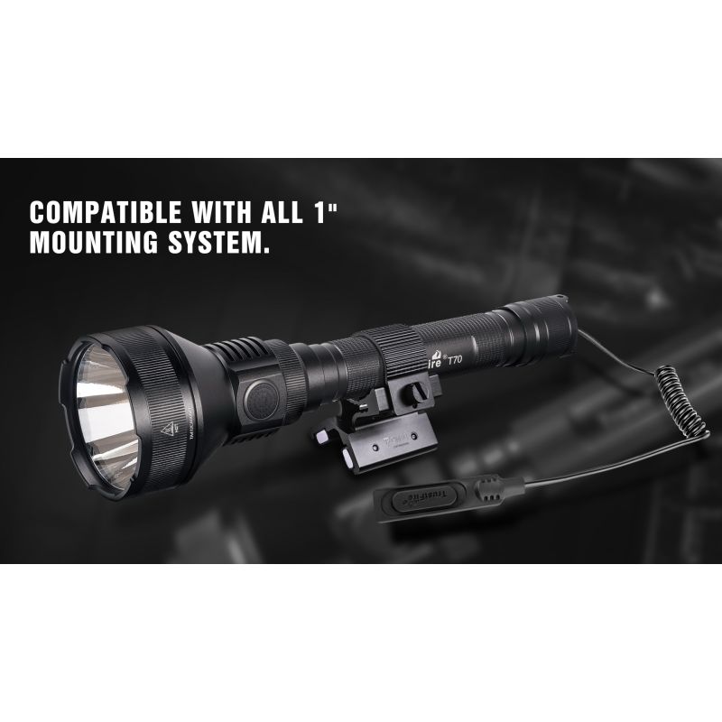 Latarka LED Trustfire T70 Kit XHP35 HI 2300 lumenów daleki zasięg 1000 metrów sprzęt outdoorowy