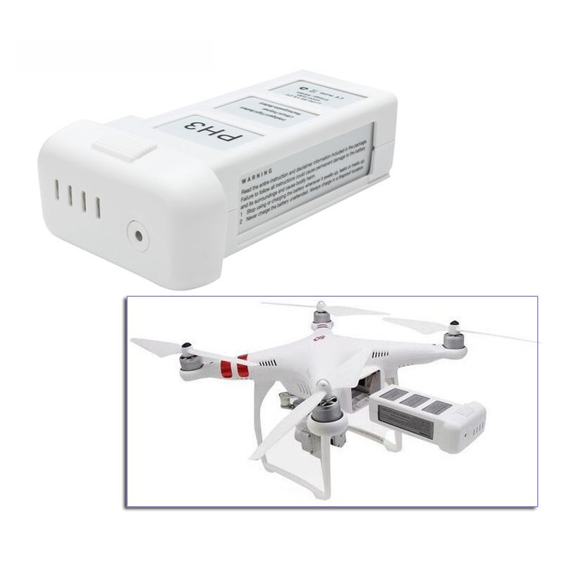 Inteligentny DJI Phantom 3 Bateria 4500mAh 15.2V LiPo litowo-polimerowa dla długiego czasu lotu do fotografii lotniczej