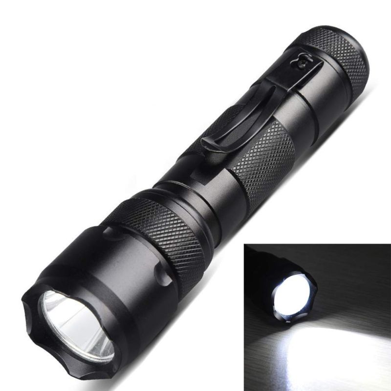 Tactical Latarka UltraFire WF-502B.2 LED 1600 Lumenów 5 Trybów Wysoka Jasność Kompaktowa i Wytrzymała