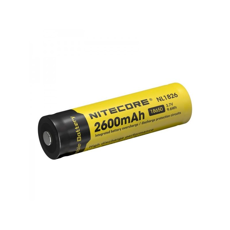 Akumulator Nitecore NL1826 18650 2600mAh 3.7V kompaktowe źródło energii do urządzeń wysokoprądowych