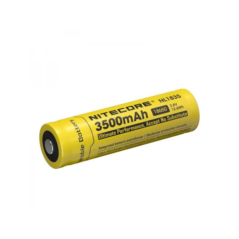 Nitecore 18650 NL1835 3500mAh 3.6V bateria wielokrotnego ładowania o wysokiej pojemności do urządzeń elektronicznych