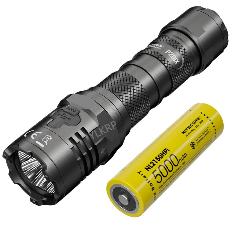 Nitecore P20ix 4000 lumenów latarka taktyczna ładowalna USB-C z 4 x XP-L2 V6 LED wysoka jasność outdoorowa
