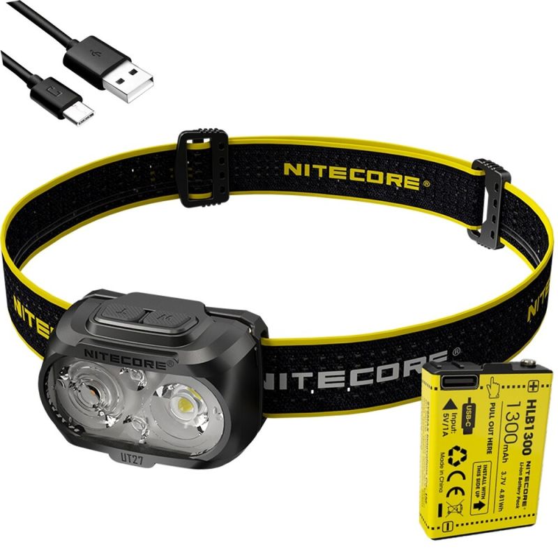 Nitecore UT27 Reflektor LED 520 Lumenów Mocne Oświetlenie Wszechstronne Tryby Idealny Sprzęt Outdoorowy