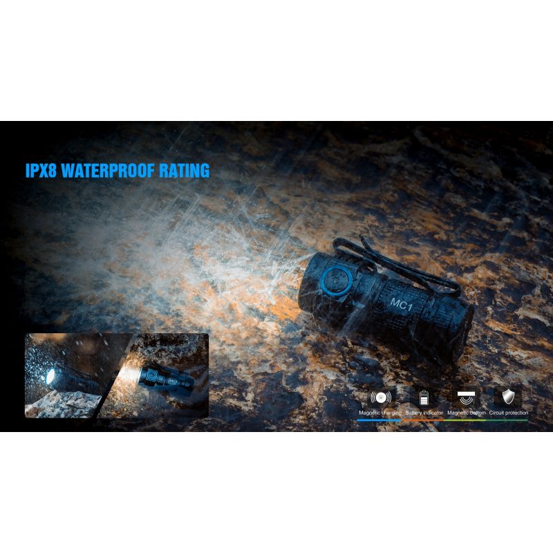 TrustFire MC1 Baton XP-L HI kompaktowa latarka LED 1000 lumenów magnetyczne ładowanie codzienne noszenie