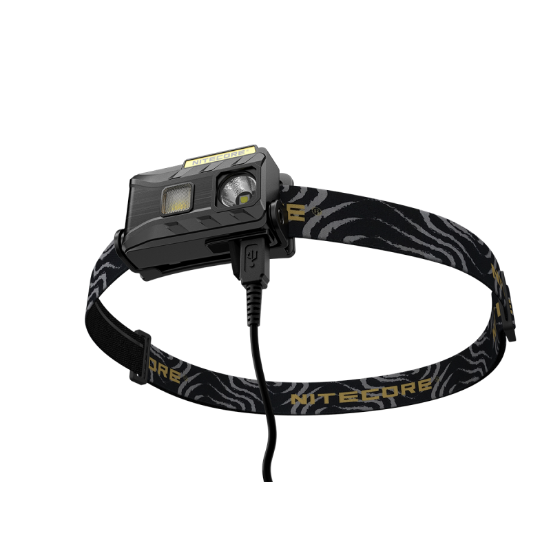 Nitecore NU25 XP-G2 S3 LED czołówka 360 lumenów ładowalna lekka lampka outdoorowa z akumulatorem USB