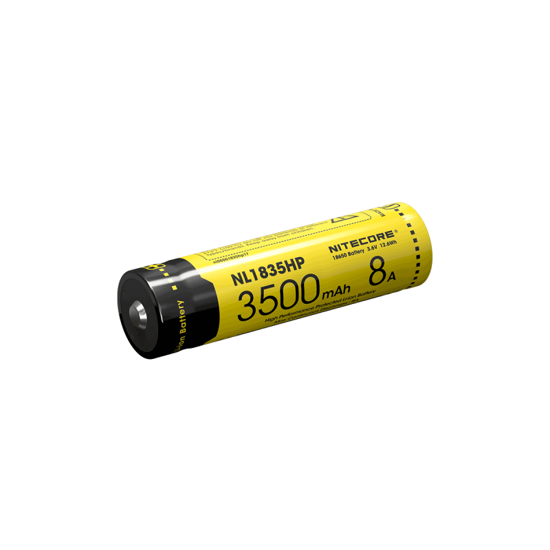 Nitecore NL1835HP bateria 3500mAh Li-ion do latarek niezawodna energia do urządzeń wysokoprądowych 18650