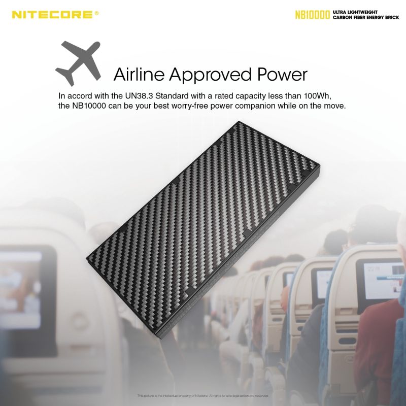 NITECORE NB10000 QC Power Bank 10000mAh lekki i kompaktowy USB USB-C idealny do szybkiego ładowania iPhone 11