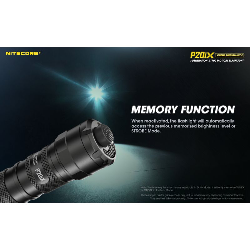 Nitecore P20ix 4000 lumenów latarka taktyczna ładowalna USB-C z 4 x XP-L2 V6 LED wysoka jasność outdoorowa