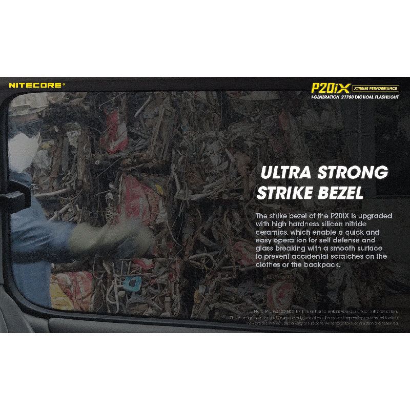 Nitecore P20ix 4000 lumenów latarka taktyczna ładowalna USB-C z 4 x XP-L2 V6 LED wysoka jasność outdoorowa