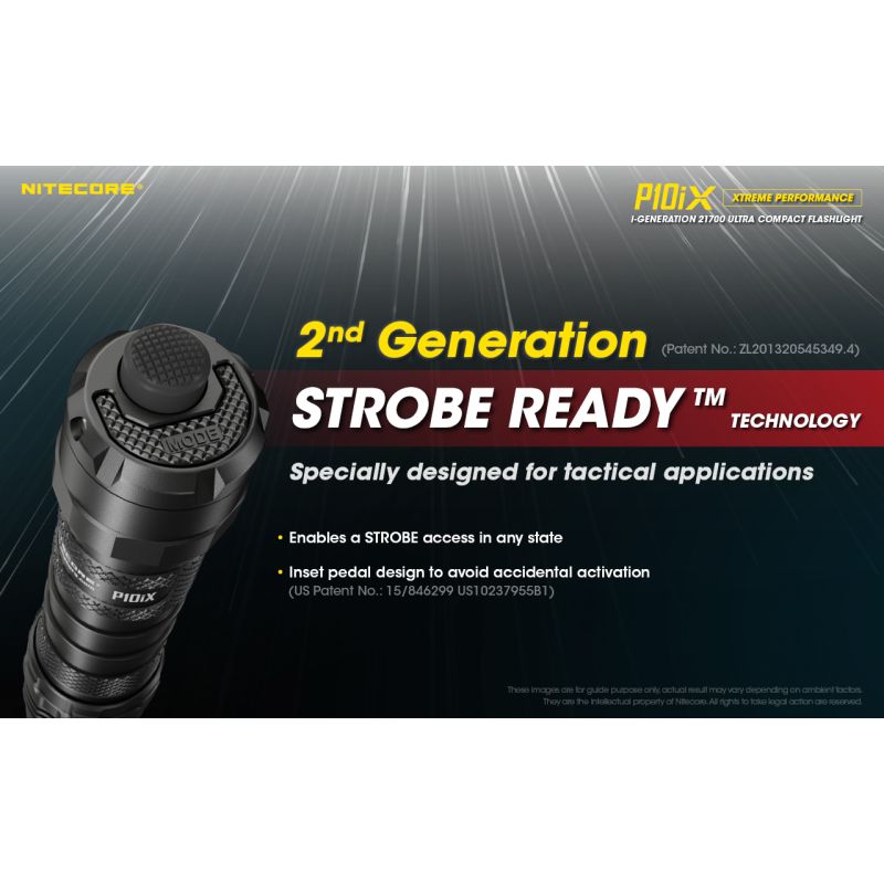 Latarka Nitecore P10iX 4000 lumenów mocna latarka taktyczna dla służb mundurowych i outdoorowych przygód