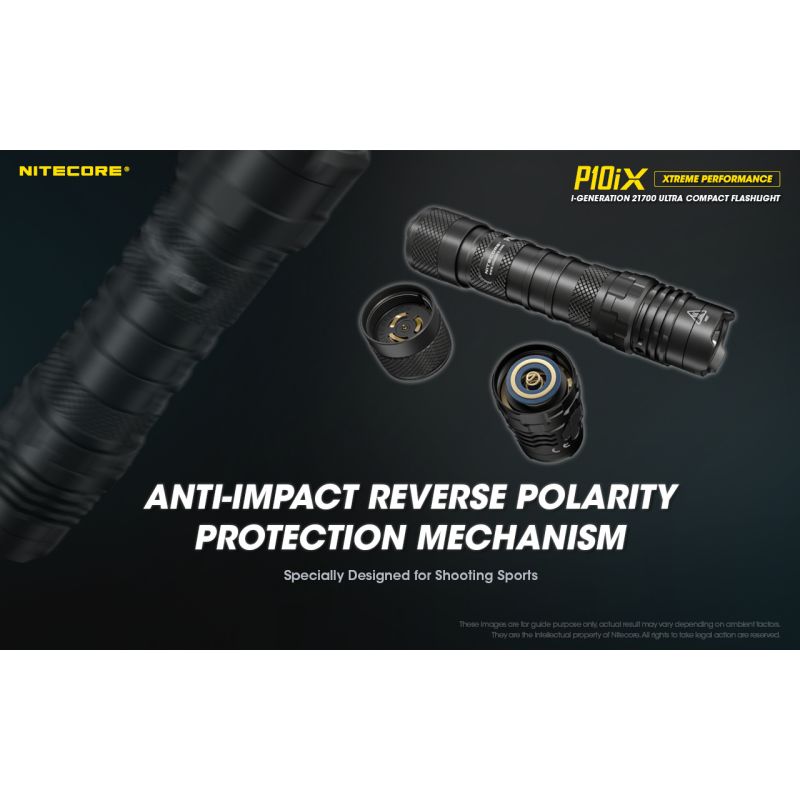 Latarka Nitecore P10iX 4000 lumenów mocna latarka taktyczna dla służb mundurowych i outdoorowych przygód