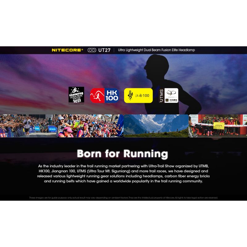 Nitecore UT27 Reflektor LED 520 Lumenów Mocne Oświetlenie Wszechstronne Tryby Idealny Sprzęt Outdoorowy