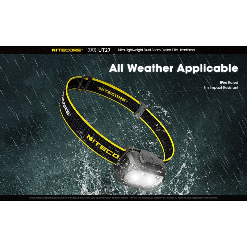 Nitecore UT27 Reflektor LED 520 Lumenów Mocne Oświetlenie Wszechstronne Tryby Idealny Sprzęt Outdoorowy