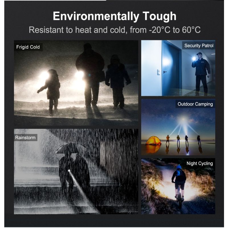 Klarus XT11GT PRO V2.0 latarka taktyczna 3300 lumenów szybkie ładowanie USB-C wodoodporna dla miłośników outdooru