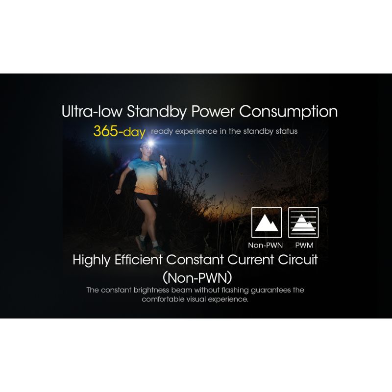 NITECORE NU43 latarka czołowa 1400 lumenów na kemping światło białe i czerwone długi czas działania baterii