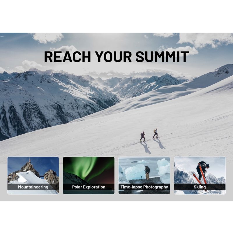 Nitecore Summit 10000 Power Bank | Przenośna Ładowarka na Ekstremalne Mrózy -40°C | Włókno Węglowe