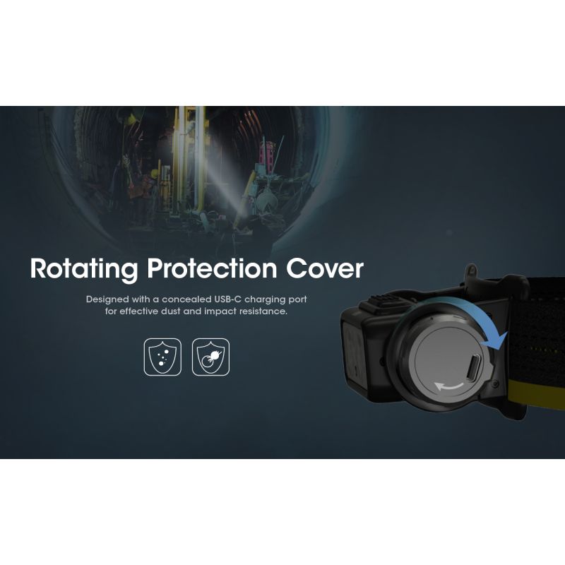 Latarka czołowa Nitecore NU50 1400 lumenów LED wszechstronne oświetlenie outdoorowe z długim czasem pracy