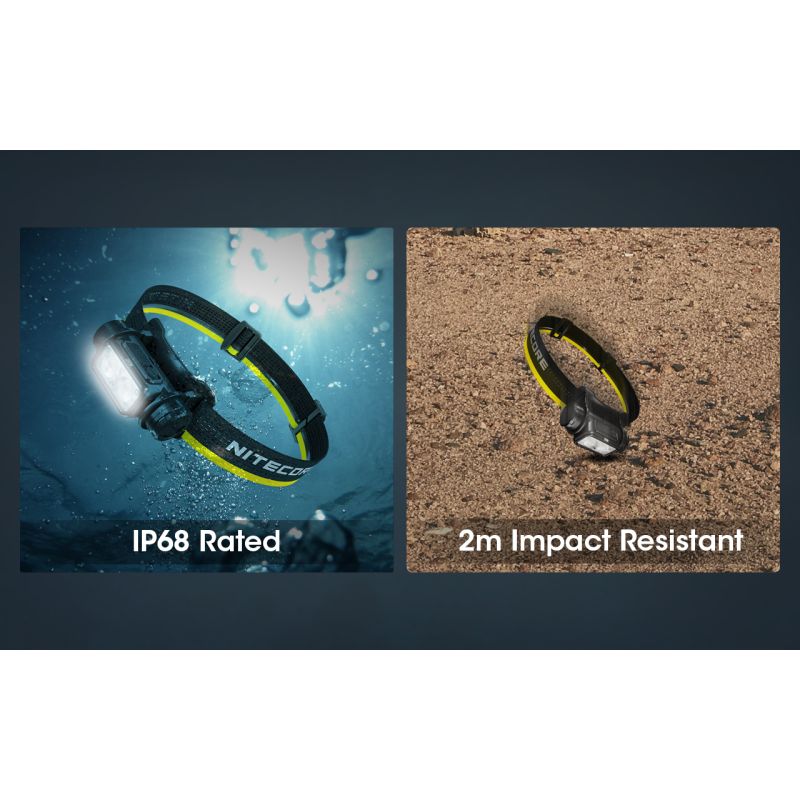 Latarka czołowa Nitecore NU50 1400 lumenów LED wszechstronne oświetlenie outdoorowe z długim czasem pracy