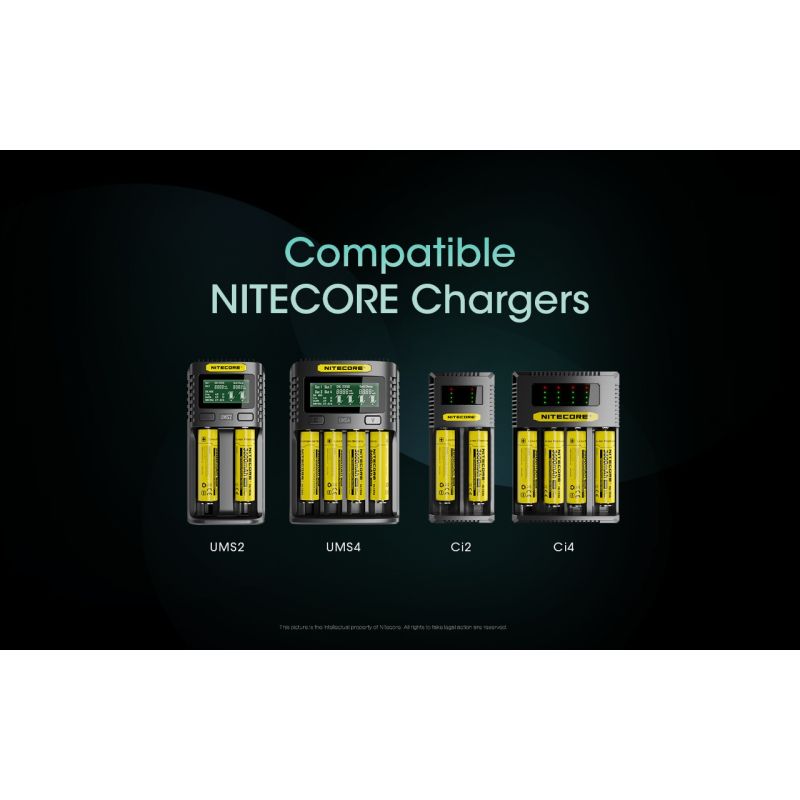 Nitecore 18650 NL1836 3600mAh Li-ion Akumulator do latarki z Ochroną