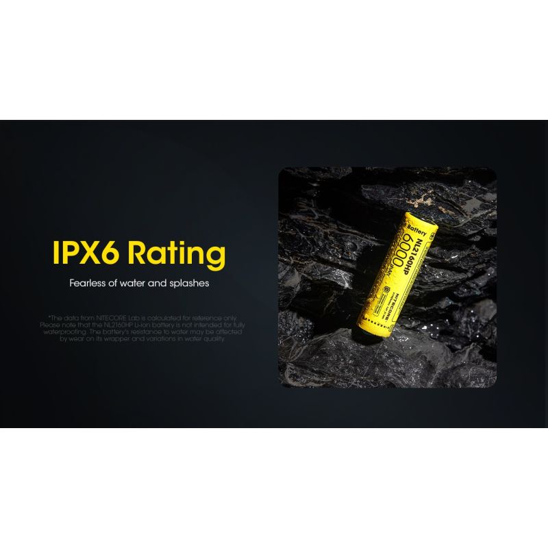NITECORE NL2160HP 6000mAh 21700 Lekka Kompaktowa Ładowalna Bateria USB-C Idealna do Podróży i Fotografii