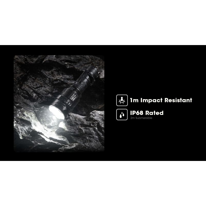 Latarka Nitecore TM9K PRO 9900 lumenów latarka wysokiej wydajności USB-C ładowanie zasięg 510 metrów