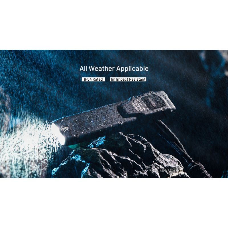 Ładowalna latarka USB-C NITECORE EDC27 UHi 3100 lumenów kompaktowa lekka latarka outdoorowa wysokiej jasności