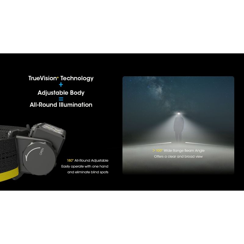 Nitecore HC60 UHE Latarka czołowa LED 1600 lumenów wytrzymała latarka trekkingowa z długim czasem pracy