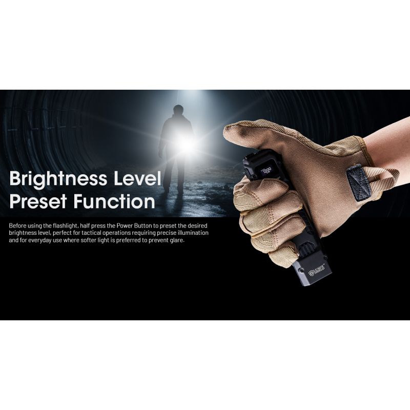 Latarka EDC NITECORE EDC29 6500 Lumenów USB-C Kompaktowa o Wysokiej Jasności Profesjonalna Latarka EDC