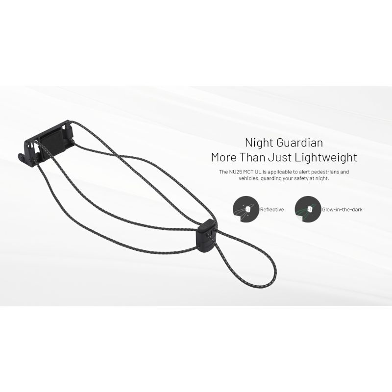 NITECORE NU25 latarka czołowa 400 lumenów USB-C lekka akumulator outdoor bieganie na orientację biwak