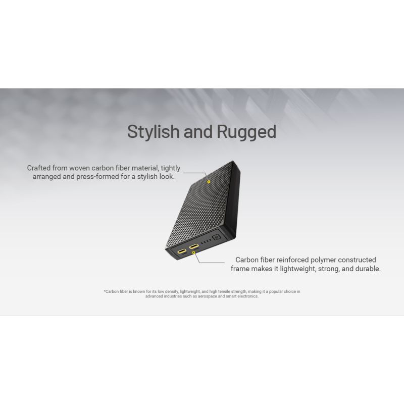 Nitecore NB20000 Gen3 QC power bank USB-C 20000mAh wysoka pojemność kompaktowy design przenośna ładowarka