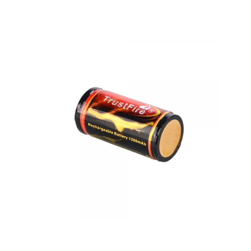 Trustfire 18350 akumulator litowo-jonowy 3.7V 1200mAh wysoka wydajność idealny do latarek i elektroniki osobistej