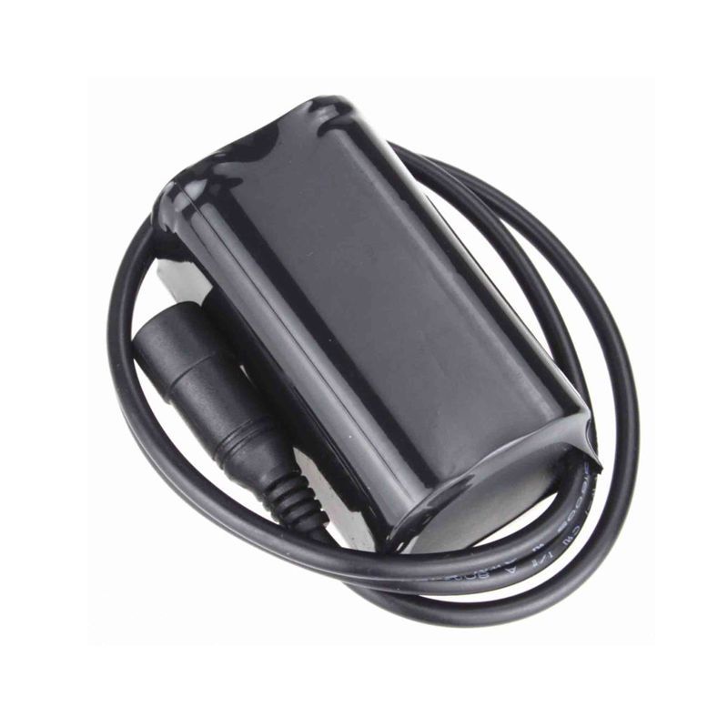 Zestaw baterii 5521 interfejs DC 8,4V 4*18650 do oświetlenia rowerowego lekka i niezawodna bateria do jazdy na zewnątrz