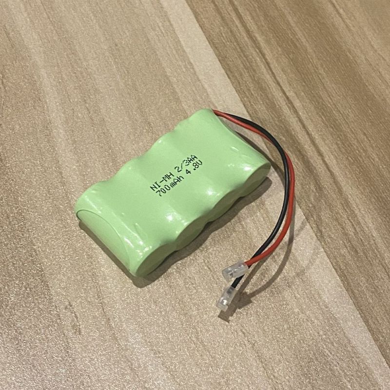 Akumulator 4,8V 700mAh Ni-MH długotrwała energia wysoka pojemność zrównoważone źródło energii