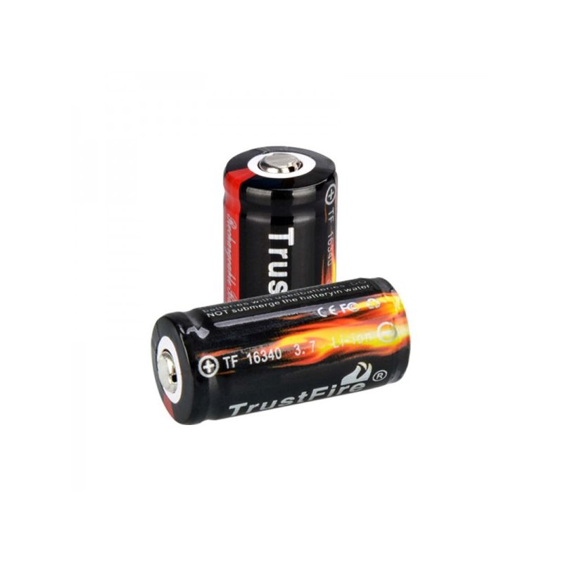 Akumulator TrustFire 16340 CR123A 3.7V 880mAh zrównoważona energia wszechstronna kompatybilność