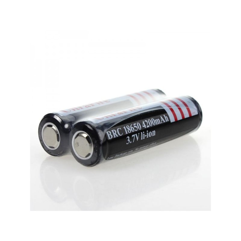 Akumulator UltraFire BRC 18650 4200mAh 3.7V wysoka wydajność do latarki niezawodne zasilanie szybkie ładowanie