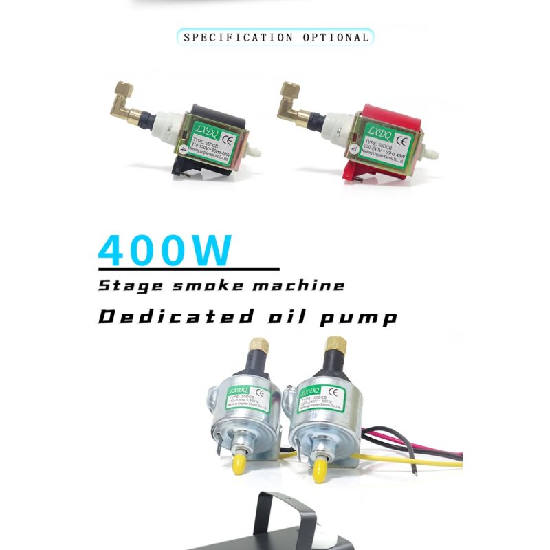 Pompka Olejowa Power Pump 55DCB elektromagnetyczna cicha praca precyzyjna kontrola oleju do maszyn dymowych