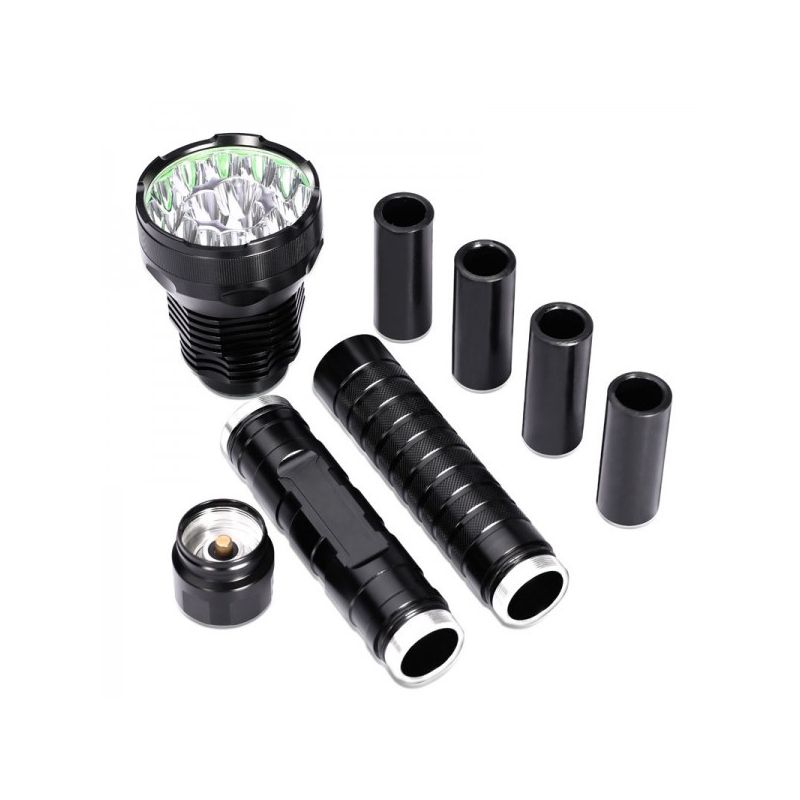 UltraFire 28T6 latarka LED 40000 lumenów solidna konstrukcja latarka do wędrówek i na kampingi 5 trybów