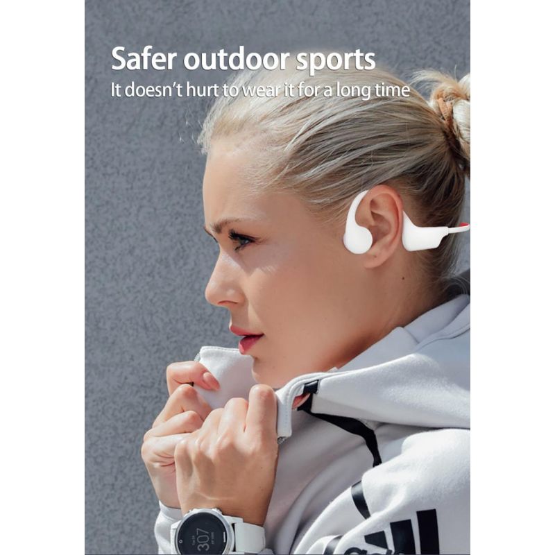 Bezprzewodowe słuchawki do pływania 16GB Przewodnictwo kostne IP68 Akcesoria wodoodporne dla sportowców