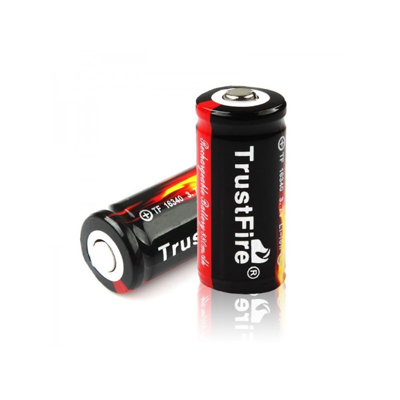 Akumulator TrustFire 16340 CR123A 3.7V 880mAh zrównoważona energia wszechstronna kompatybilność