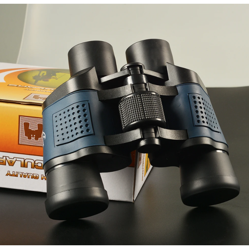 Lornetka 60x60 BAK4 przenośna mocna do obserwacji ptaków kompaktowy design wodoodporna najwyraźniejsza optyka