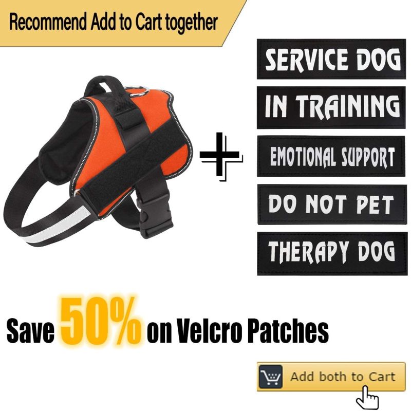 Bezciśnieniowa regulowana uprząż dla psa z uchwytem oddychająca kamizelka odblaskowa na spacery dla średnich psów