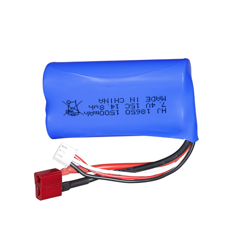 Akumulator litowo-jonowy 7,4V 1500mAh 15C do dronów i wyścigów RC wysoka wydajność i stabilność