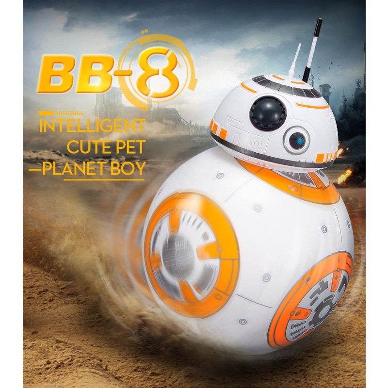 RC robot BB-8 zabawka Star Wars inteligentny robot obrót 360° magnetyczne zawieszenie prezent dla dzieci