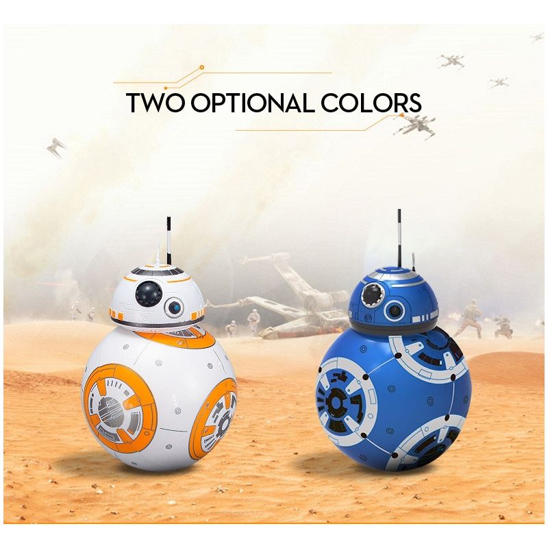 RC robot BB-8 zabawka Star Wars inteligentny robot obrót 360° magnetyczne zawieszenie prezent dla dzieci