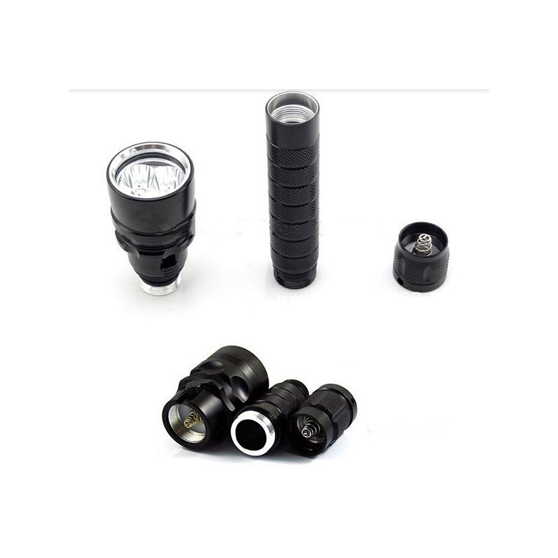 Wodoodporna latarka podwodna UltraFire 6000 lumenów XML T6 LED latarka do nurkowania 100m akcesoria do nurkowania