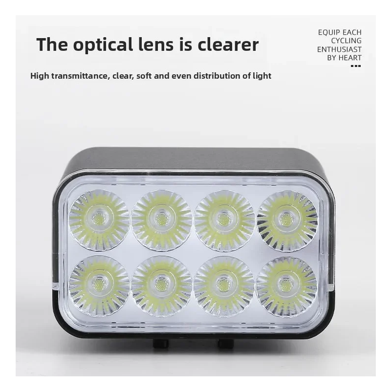 W450: Mocna Lampka Rowerowa 1800lm. Zdalnie Sterowana, Podnoszona. Bezpieczne Oświetlenie LED!