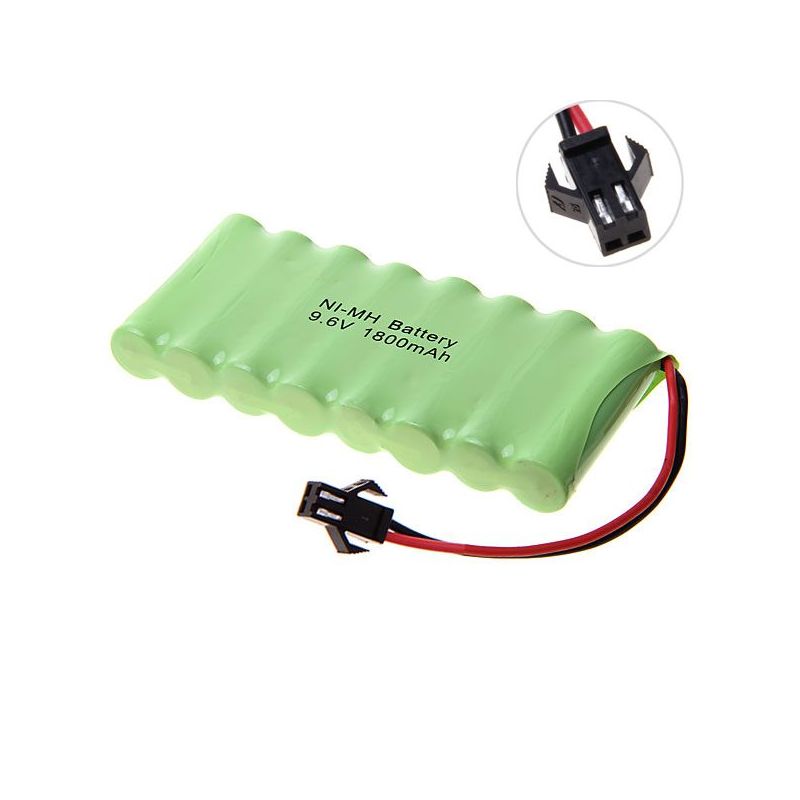 Akumulator Ni-MH SM 9.6V AA 1800mAh bateria o dużej pojemności przyjazna środowisku do pojazdów zdalnie sterowanych
